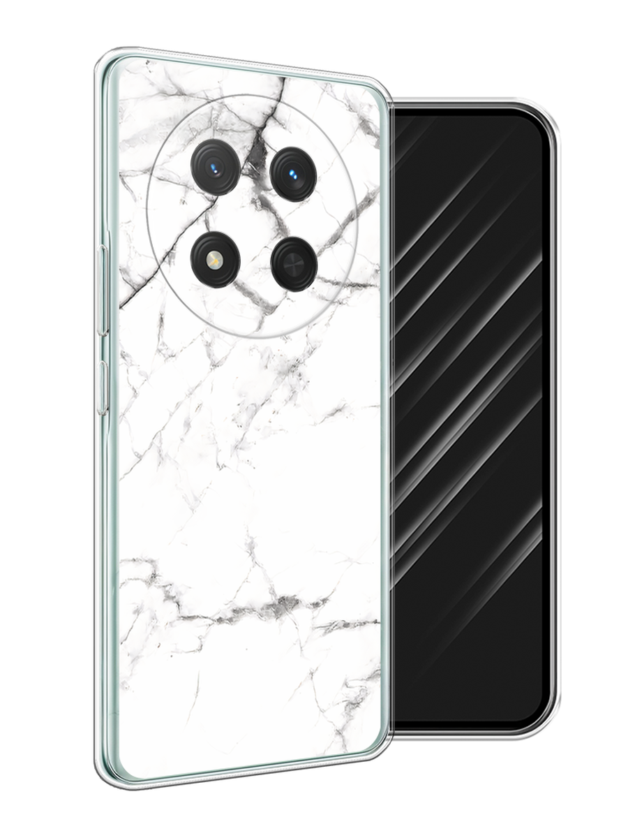 

Чехол Awog на Honor X9C/X60 Pro "Светлый мрамор", Серый, 6125350-1