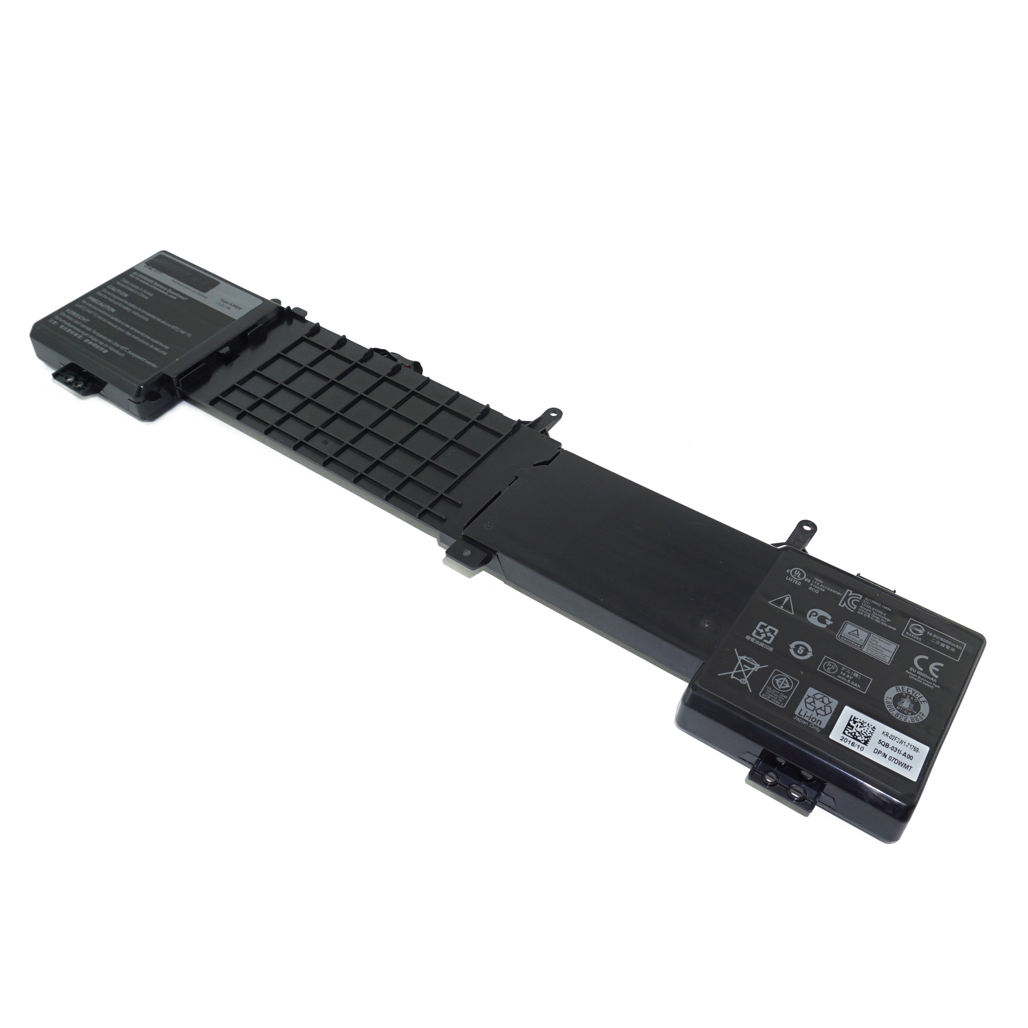 фото Аккумулятор 6jhdv для dell alienware 17 r2 и др. (05046j, 5046j, 6jhcy) azerty