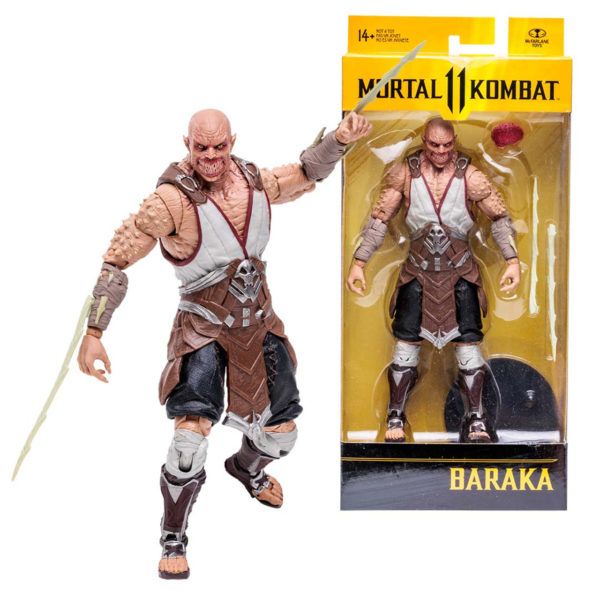 Фигурка Мортал Комбат Барака Baraka Оригинал McFarlane Toys Tarkatan General