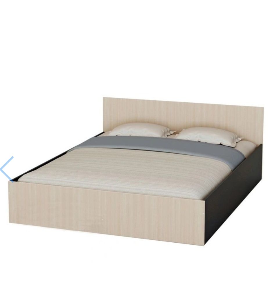 

Кровать Бася 1,6м. Венге Дуб беленый Миф, Бежевый;коричневый, Бася кровать