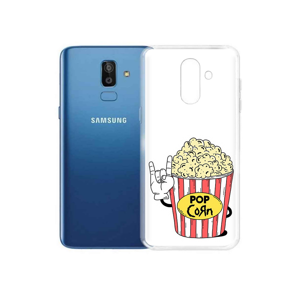 

Чехол MyPads Tocco для Samsung Galaxy J8 крутой попкорн (PT226929.592.427), Прозрачный, Tocco