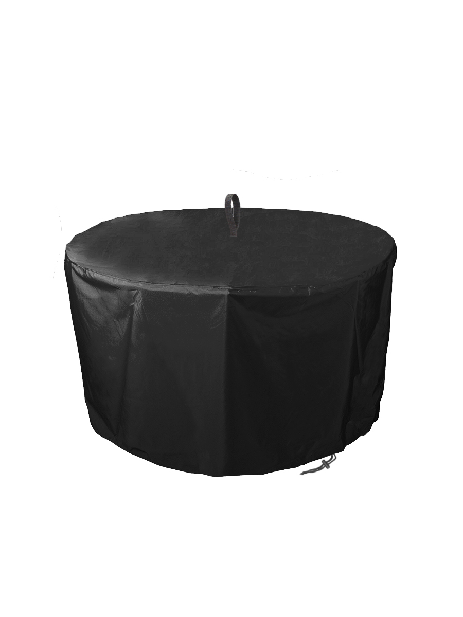 фото Чехол для круглого стола tplus d900 мм h740 мм (оксфорд 210, чёрный)