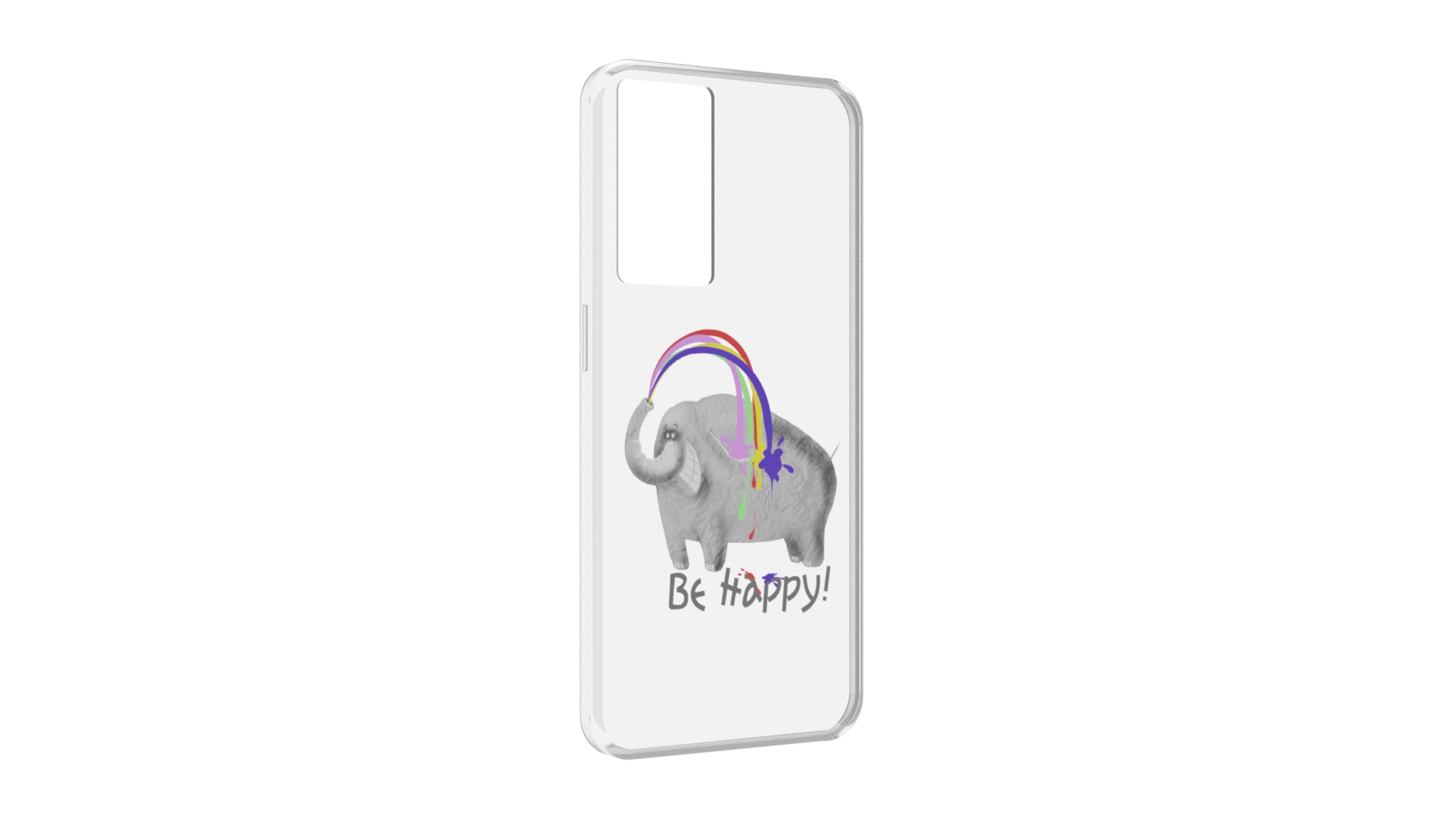 

Чехол MyPads счастливый слон для OPPO A96 5G / Reno7 Lite / Reno 7Z / F12 Pro 5G, Прозрачный, Tocco