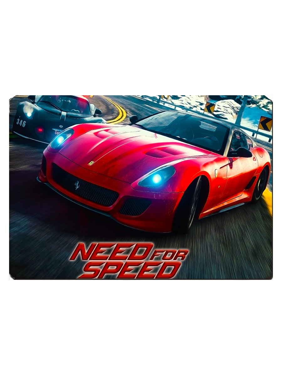 фото Коврик для мыши need for speed красная машина drabs