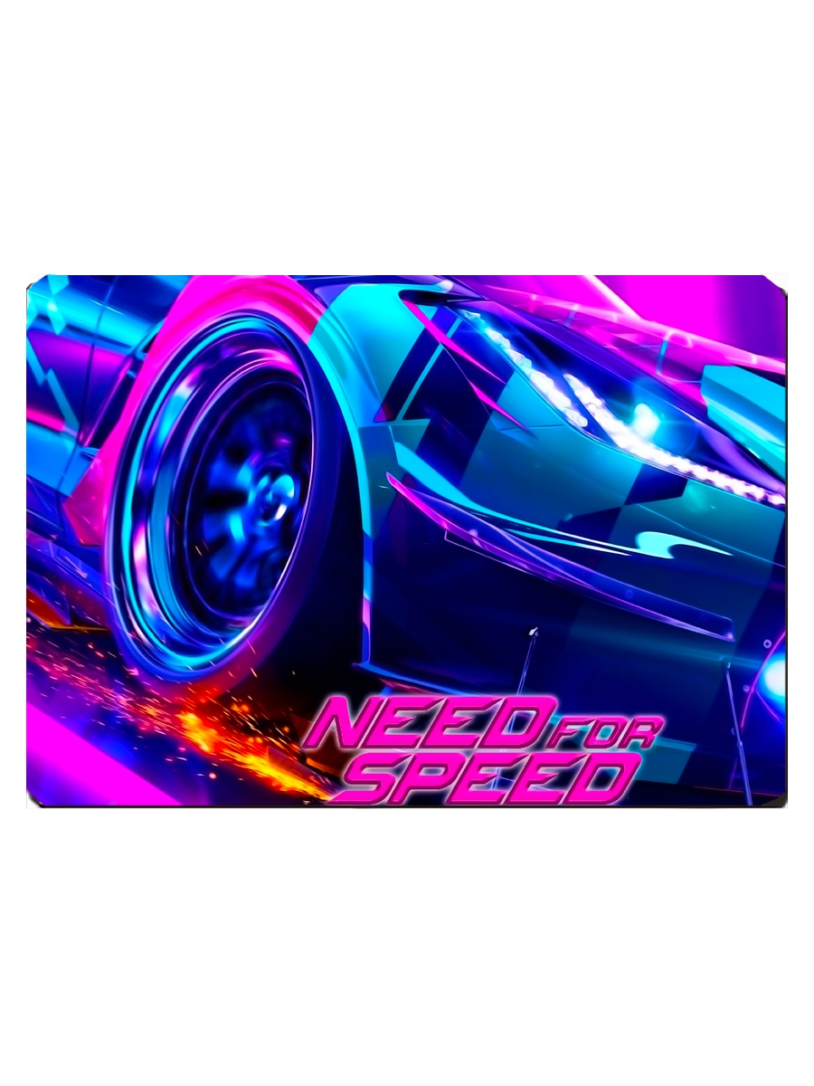 фото Коврик для мыши need for speed неоновая машина drabs