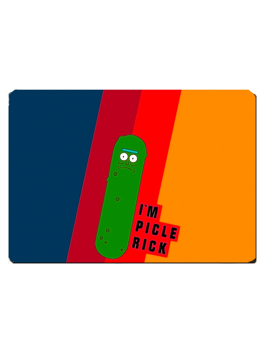 фото Коврик для мыши pickle rick drabs