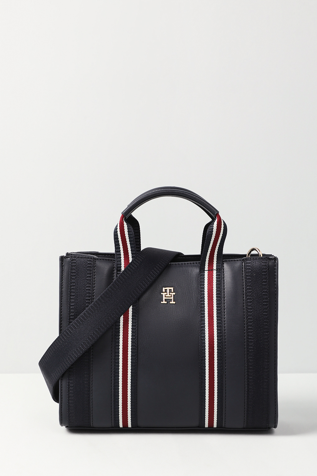 

Сумка тоут женская Tommy Hilfiger AW0AW15883 синяя, Синий, AW0AW15883
