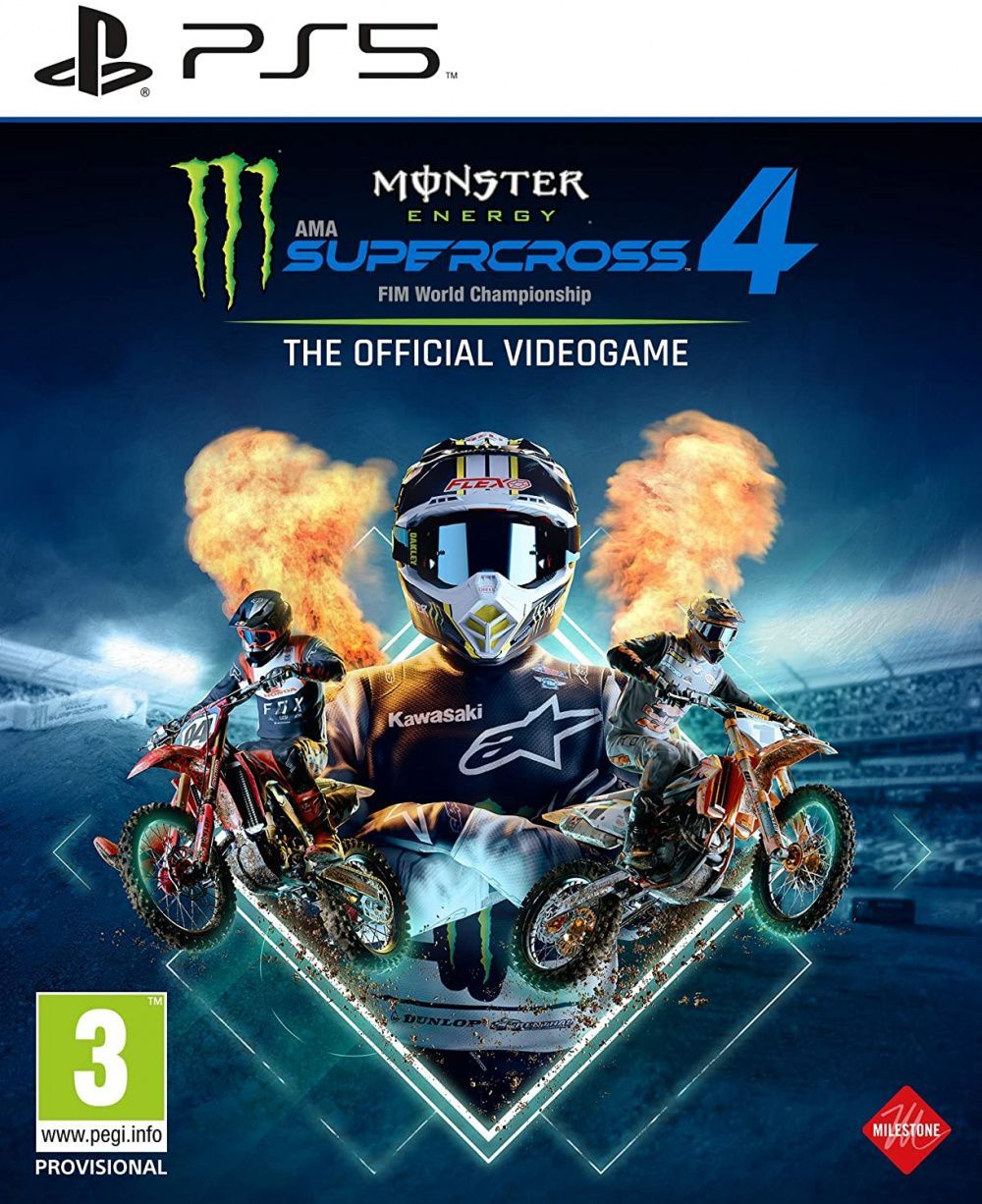 фото Игра monster enеrgy supercross 4 the official videogame (ps5) milestone