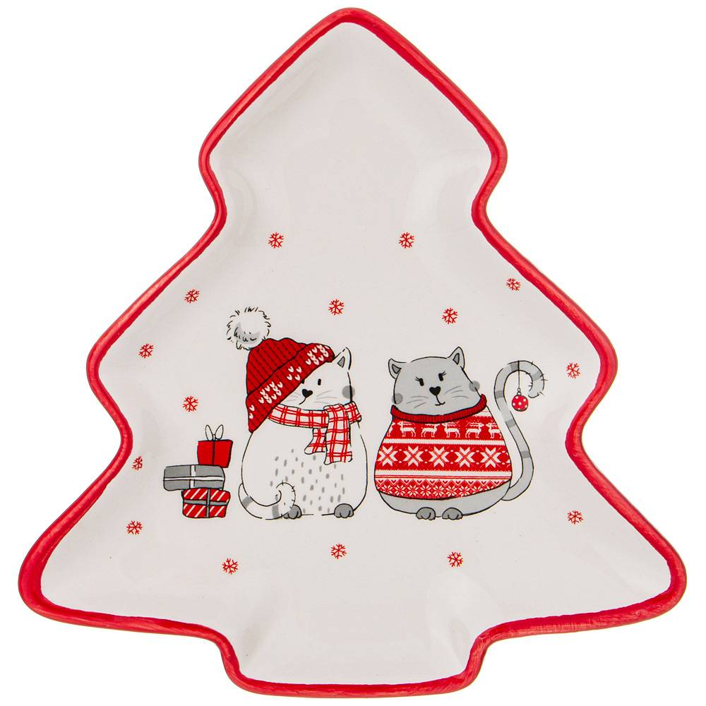 

Блюдо Lefard Christmas gift 21.6x21x2.2см керамика 230-423_