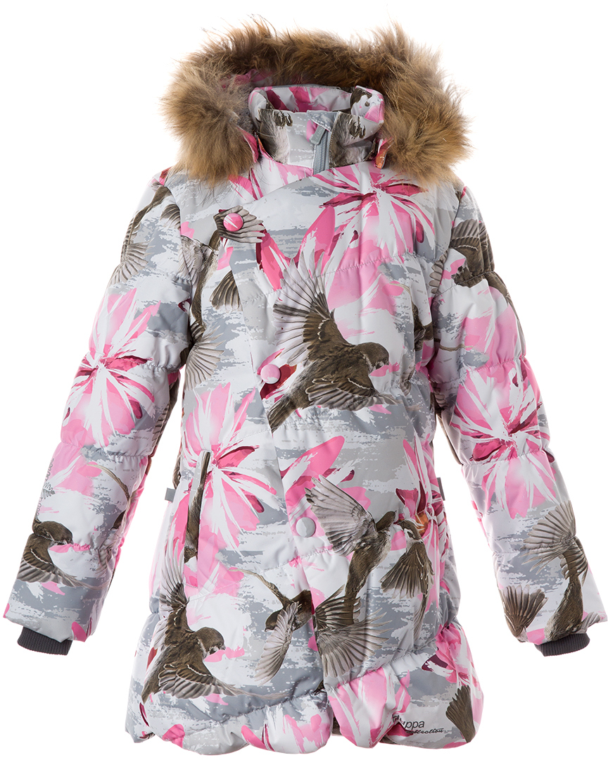 

Куртка зимняя Huppa Rosa 1 11213, розовый с принтом р.116, Rosa 1