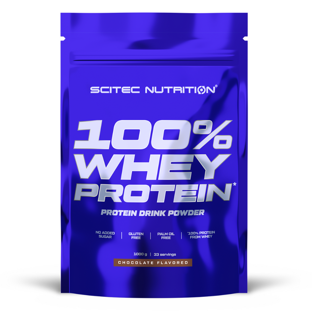 

Scitec Nutrition 100% Whey Protein 1000 г, шоколад