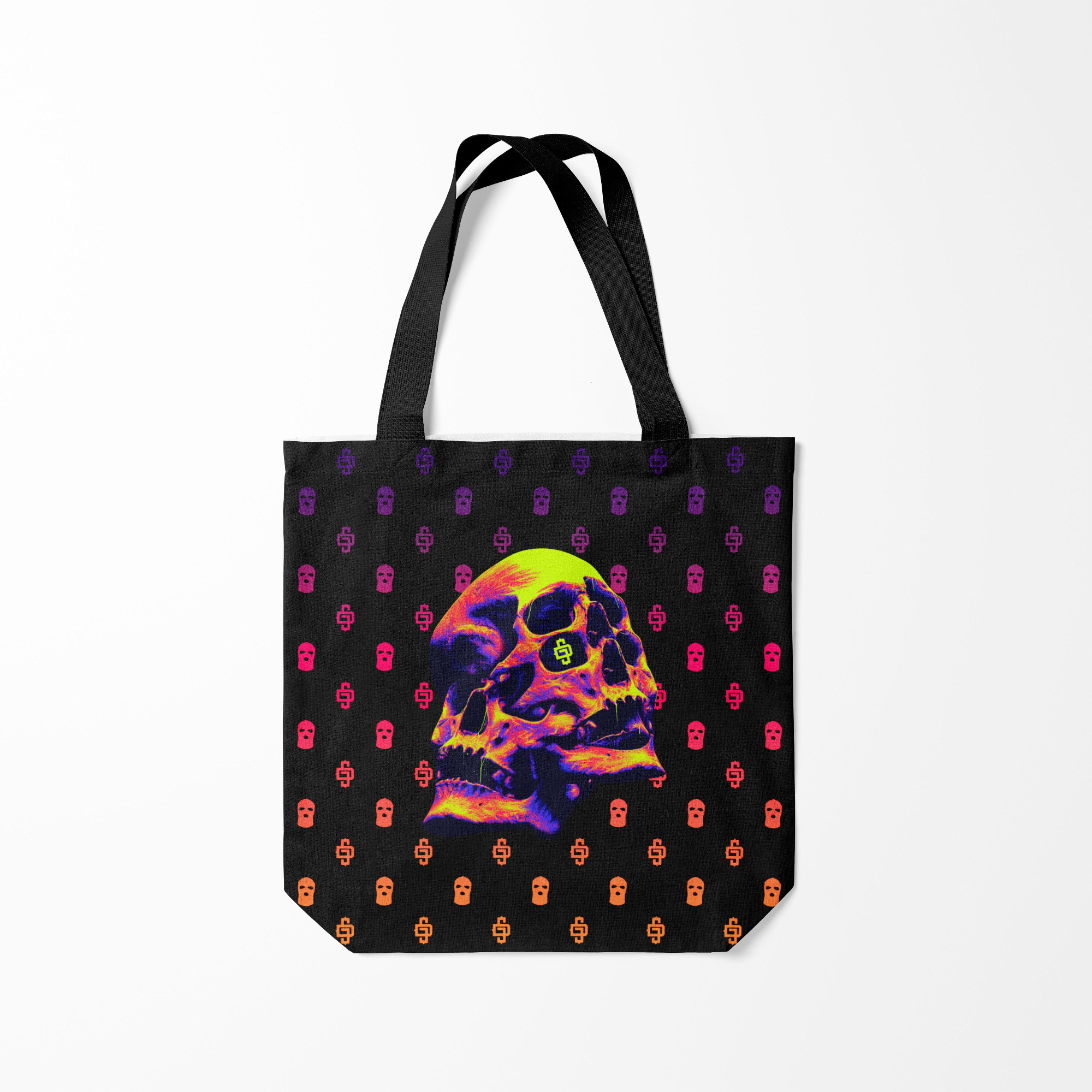 

Сумка шoппер унисекс Burnettie Черепа 2 Skull Dope Street Market, черный, Черепа 2 Skull Dope Street Market