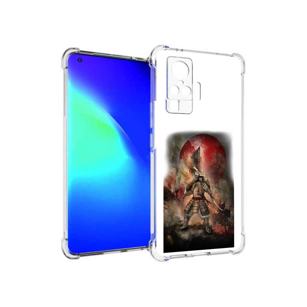 

Чехол MyPads Tocco для Vivo X50 Pro китайскийвоин (PT151209.405.388), Прозрачный, Tocco