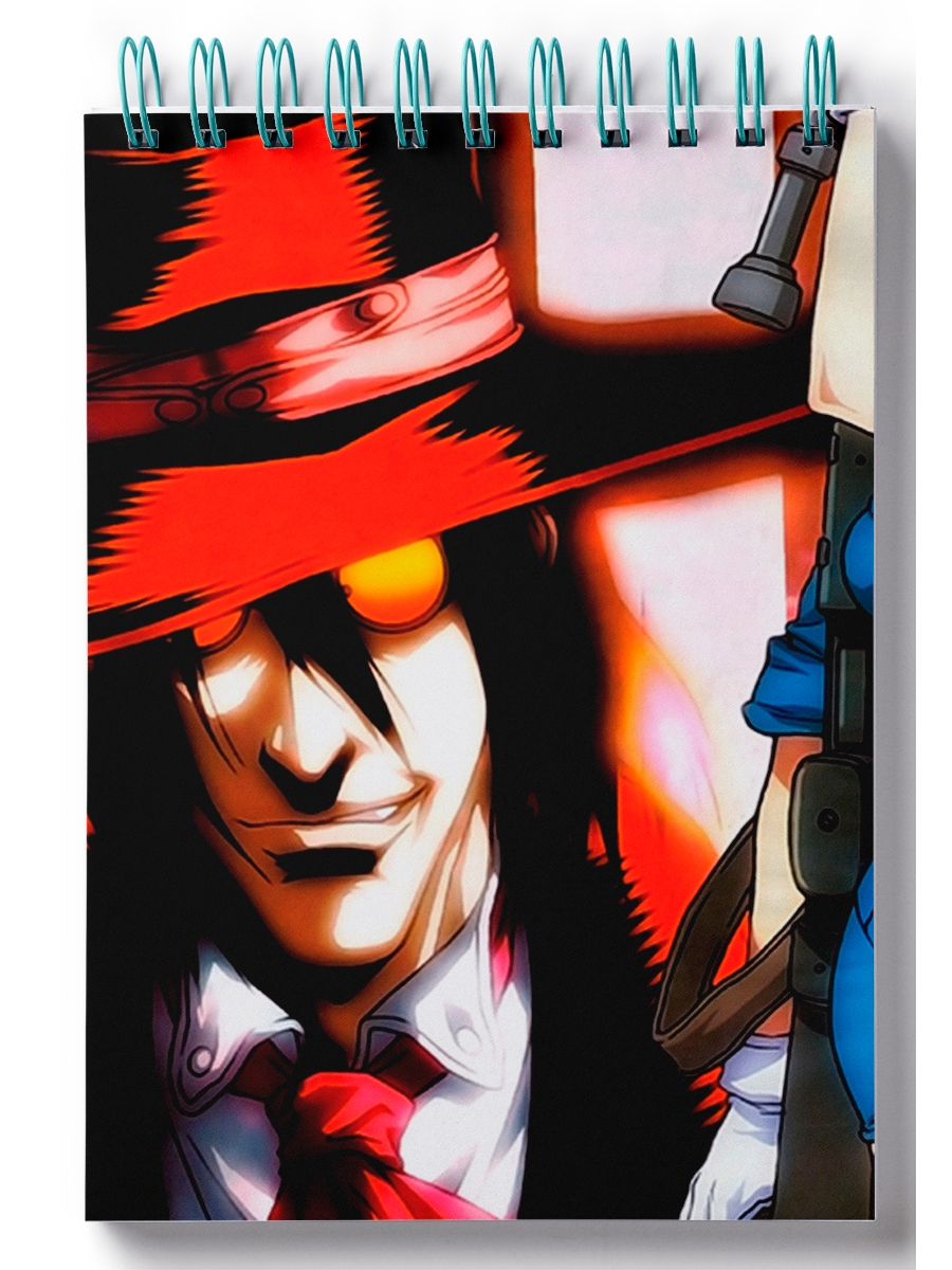 

Блокнот DRABS Hellsing Виктория и Алукард