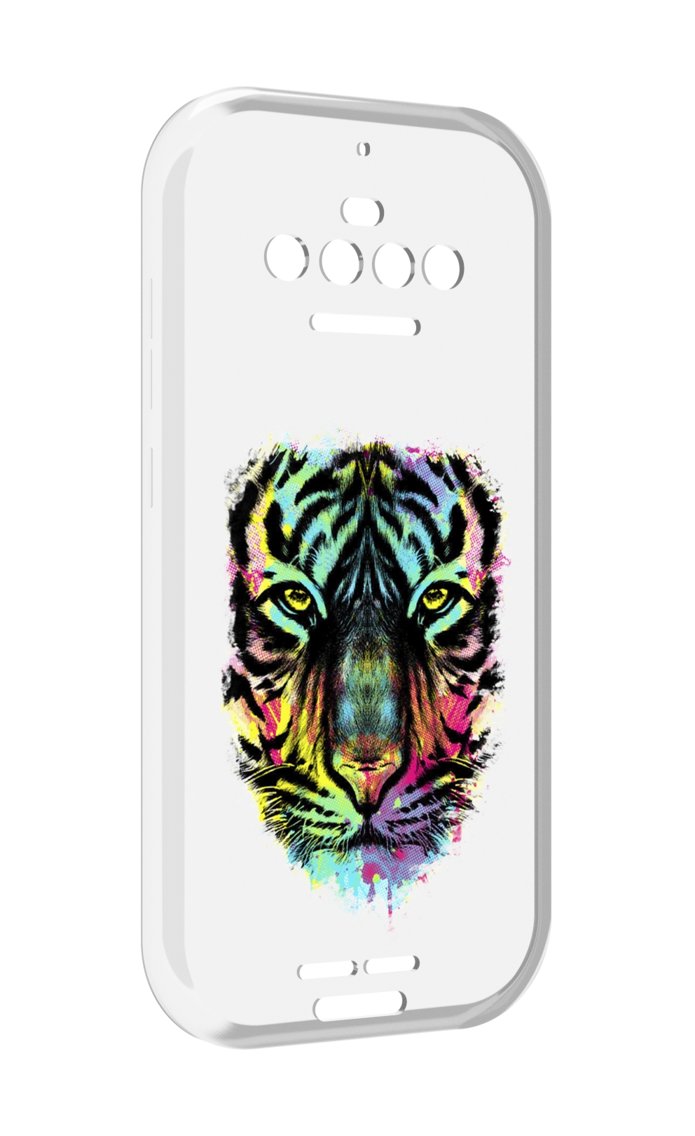 

Чехол MyPads Тигр 1 для Oukitel F150 R2022, Прозрачный, Tocco