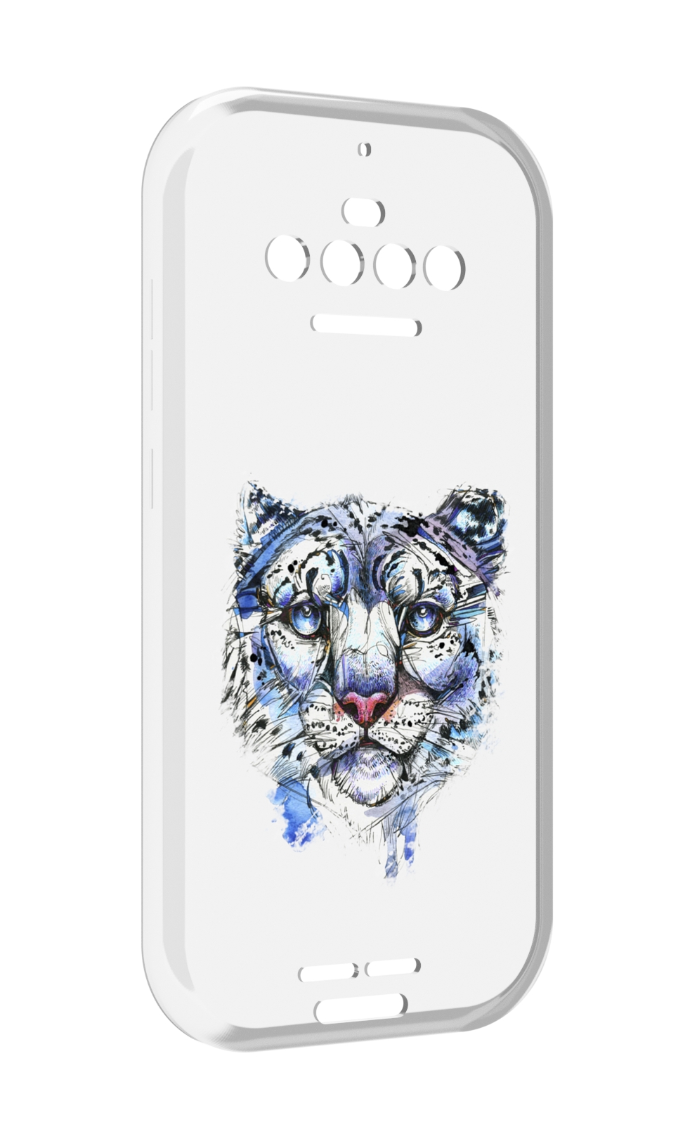 

Чехол MyPads Тигр 4 для Oukitel F150 R2022, Прозрачный, Tocco