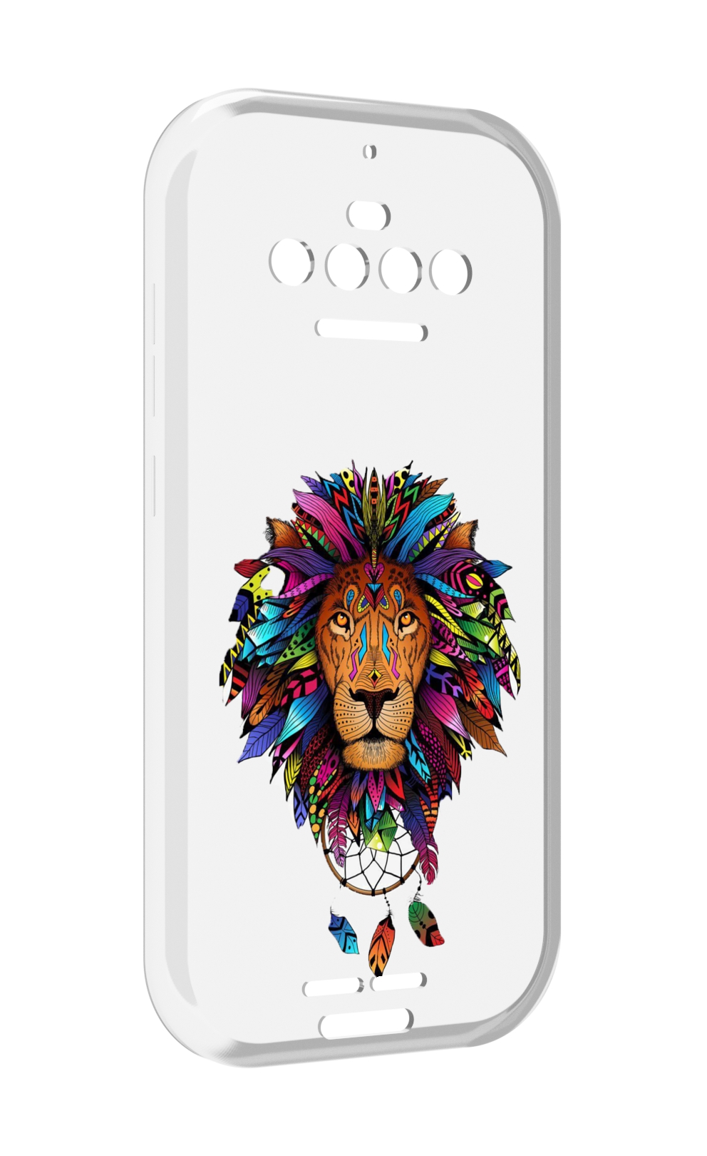 Чехол MyPads Тотемный Лев для Oukitel F150 R2022