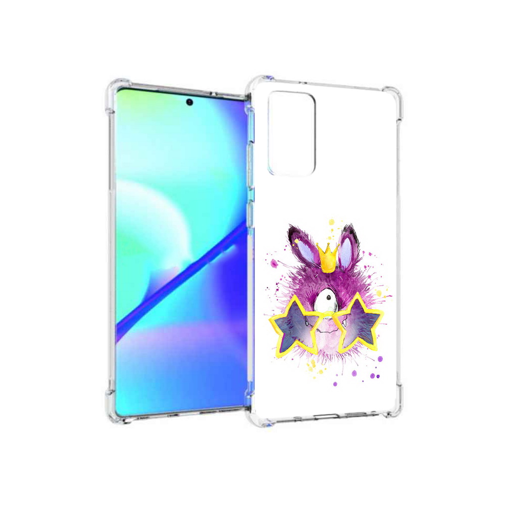 

Чехол MyPads Tocco для Samsung Galaxy Note 20 Шуршуля (PT152536.527.202), Прозрачный, Tocco