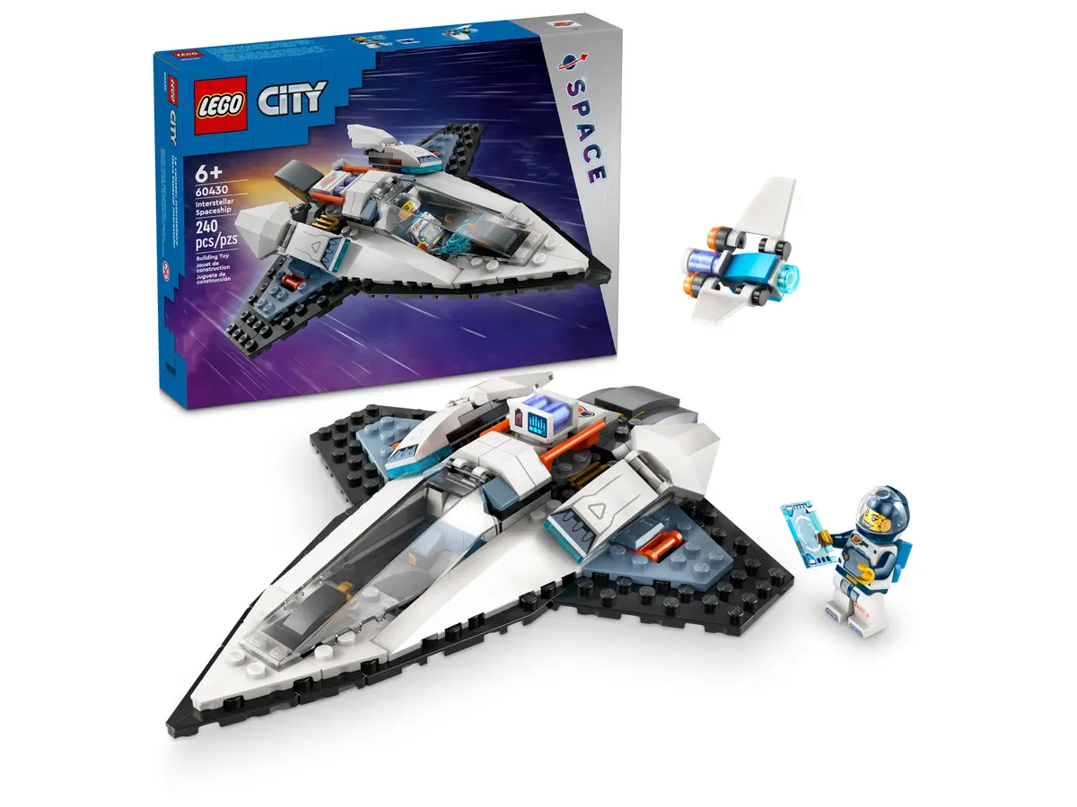 

Конструктор Lego City Межзвездный космический корабль, 240 деталей, 60430, 60430