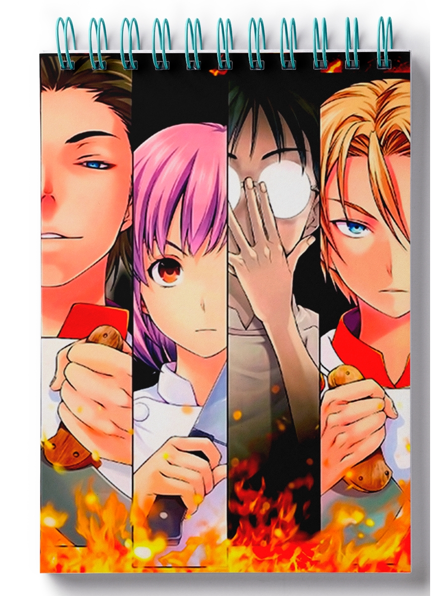 

Блокнот DRABS Shokugeki no Soma аниме