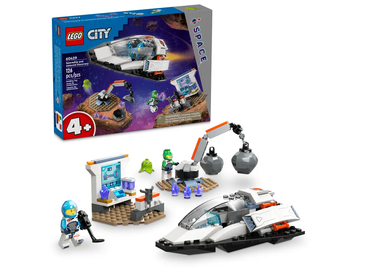 Конструктор Lego City Космический корабль и астероид , 60429