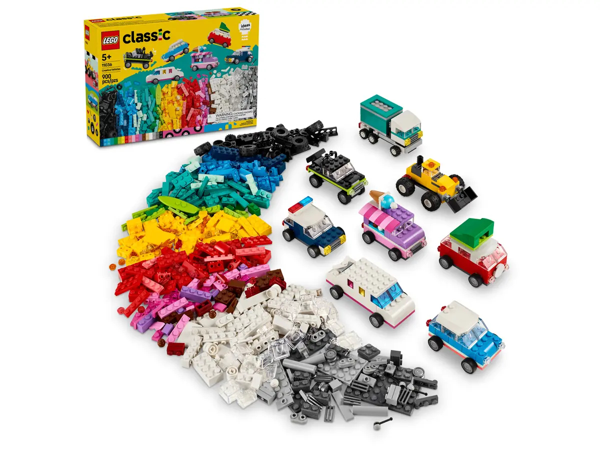 

Конструктор Lego Classic Создавай автомобили, 11036, 11036