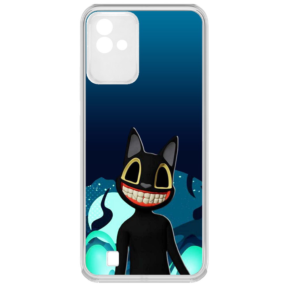 фото Чехол-накладка krutoff clear case хаги ваги - картун кэт для realme narzo 50i