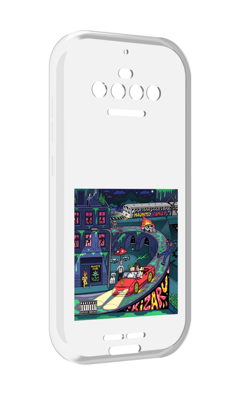 

Чехол MyPads Яд (альбом Kizaru) для Oukitel F150 R2022, Прозрачный, Tocco