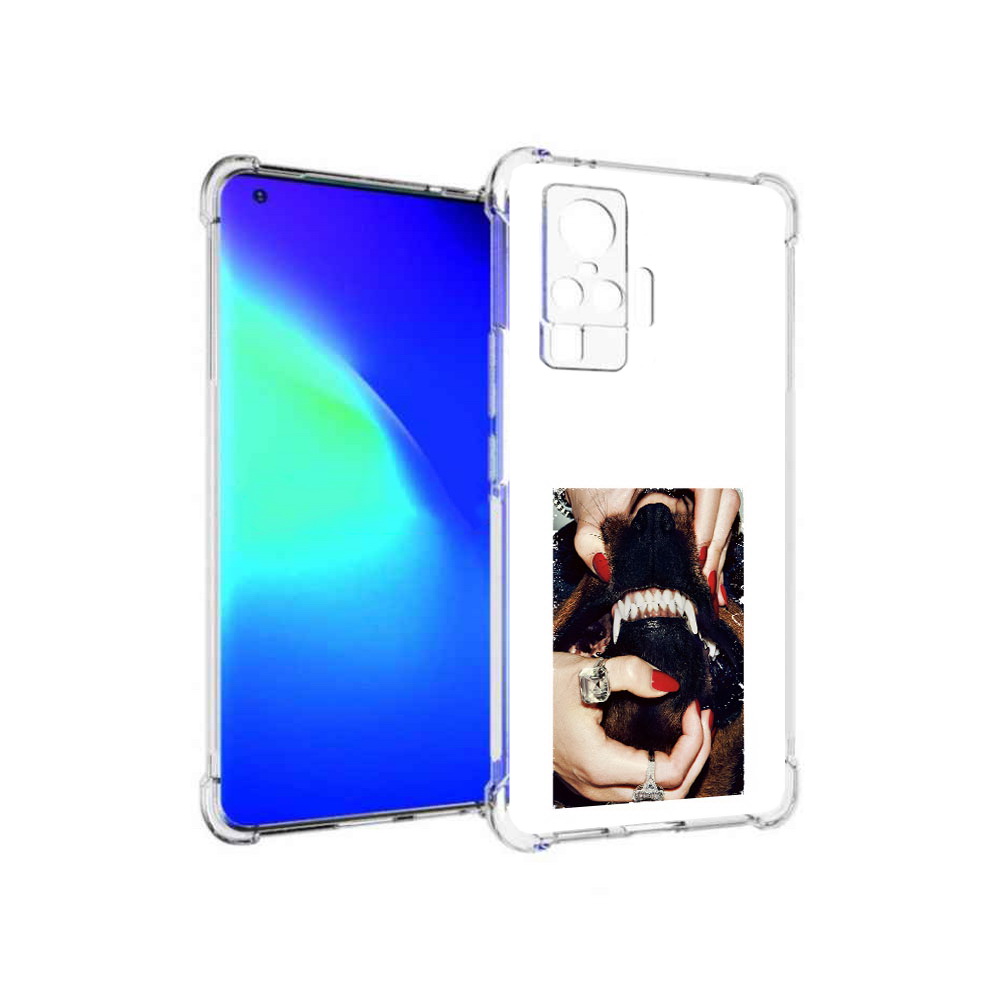 

Чехол MyPads Tocco для Vivo X50 Pro маникюр (PT151209.405.457), Прозрачный, Tocco