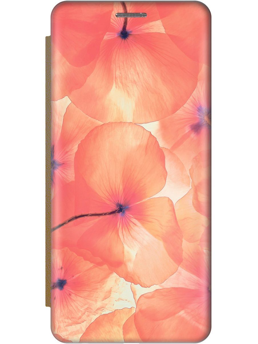 

Чехол-книжка на Samsung Galaxy S21 FE 5G "Солнечные цветы" золотистый, Бежевый;оранжевый, 9932