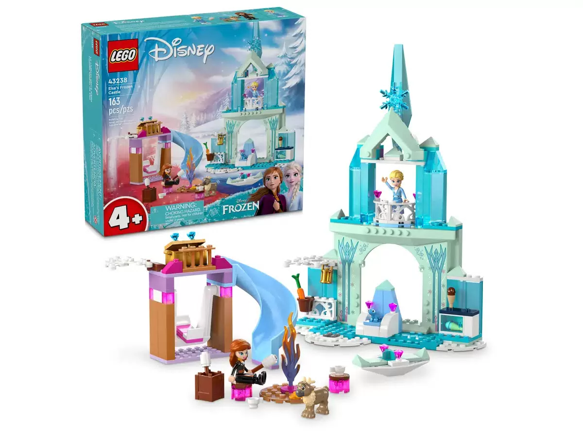 

Конструктор Lego Disney Ледяной замок Эльзы, 43238, 43238