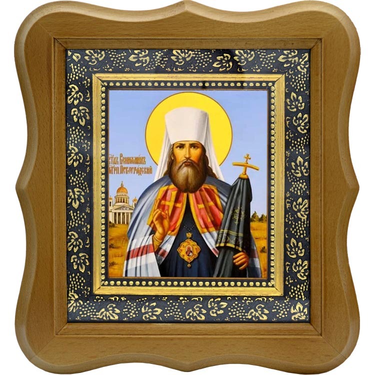 

Вениамин Казанский, Петроградский, священномученик, митрополит. Икона на холсте.
