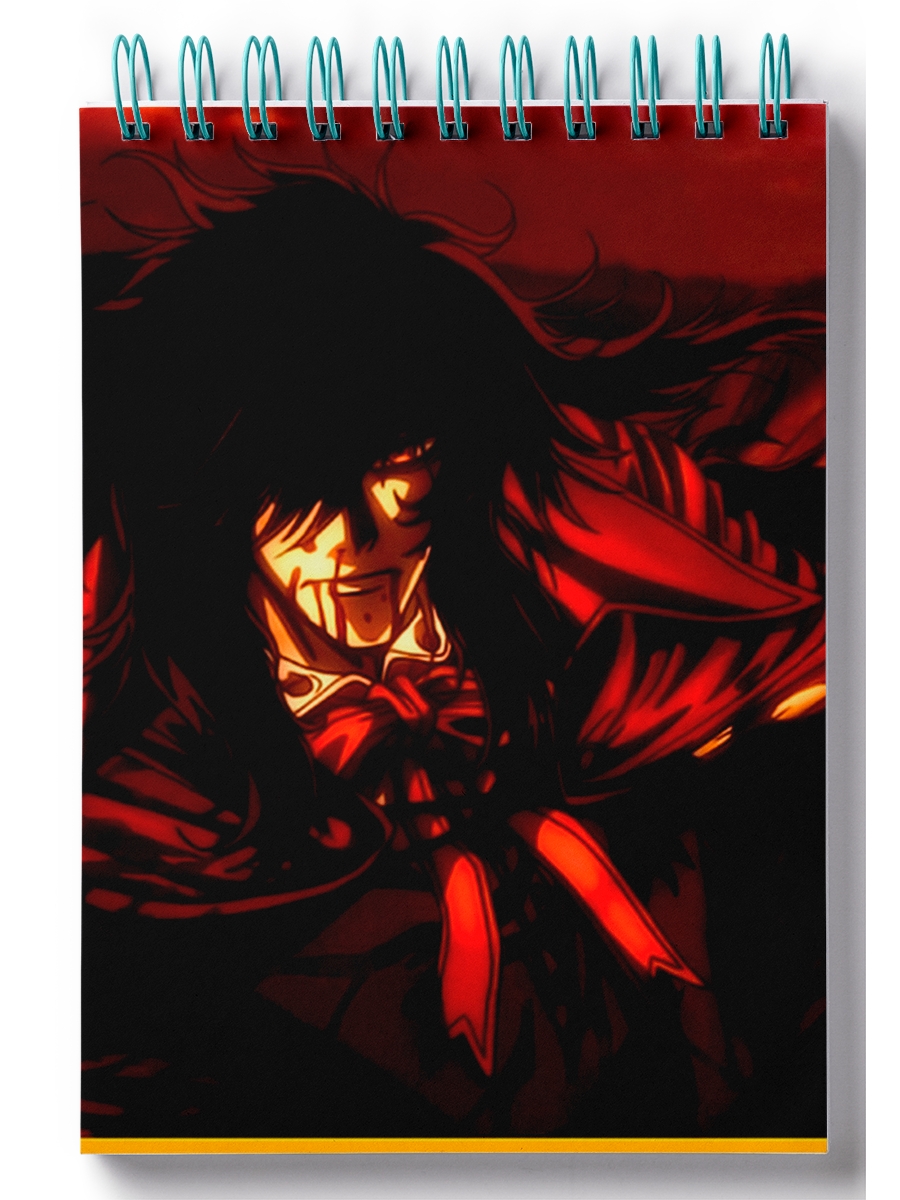 

Блокнот DRABS Алукард аниме Hellsing