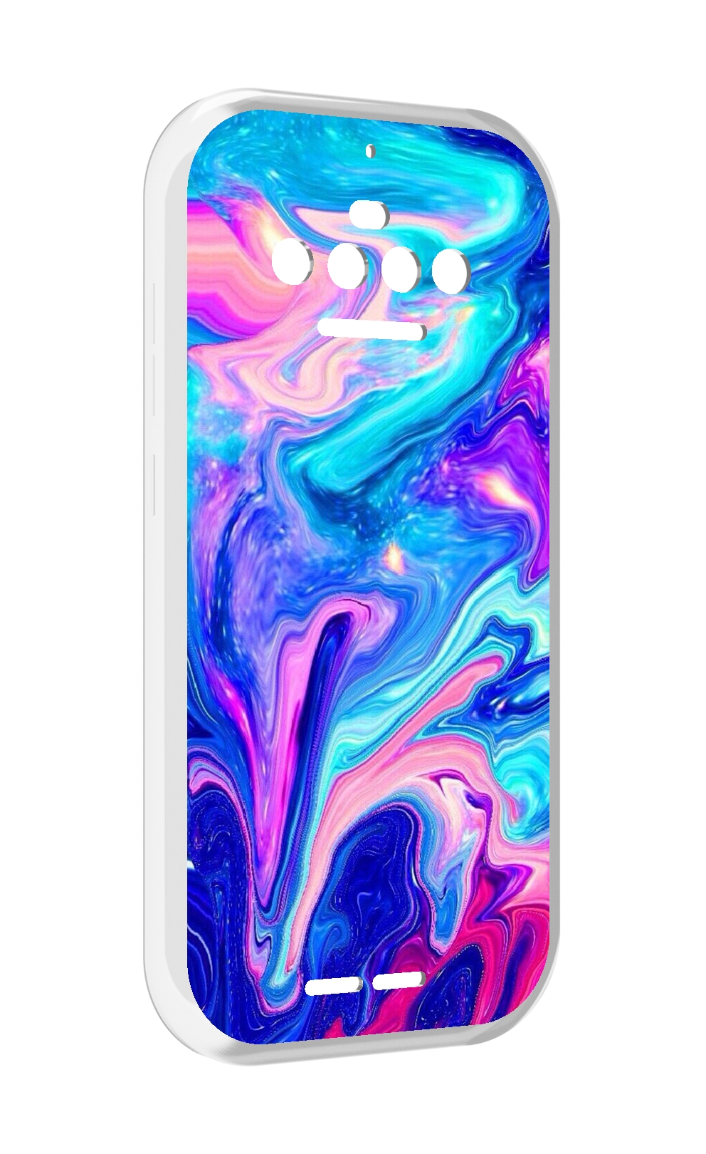 

Чехол MyPads акварельные-краски для Oukitel F150 R2022, Прозрачный, Tocco