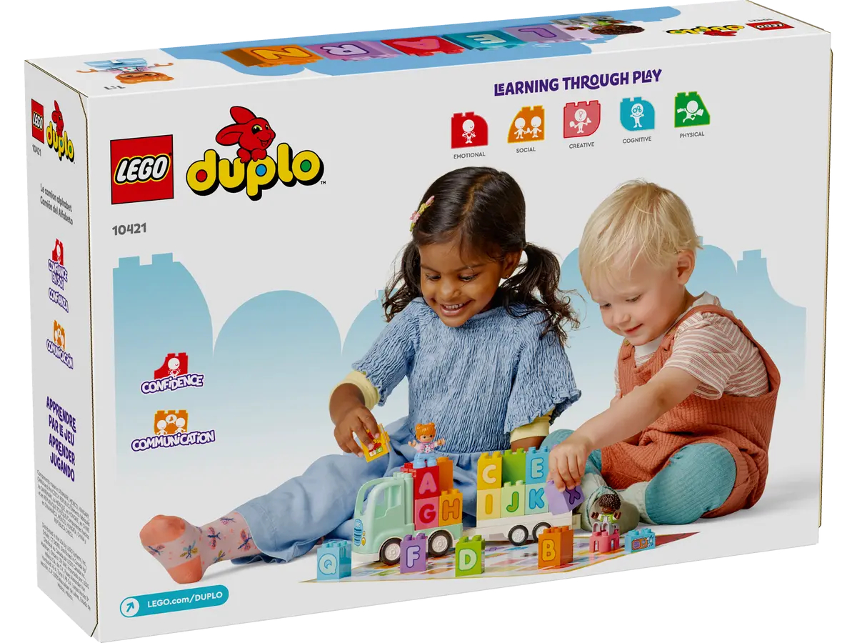 

Конструктор Lego Duplo Алфавитный грузовик, 10421, 10421