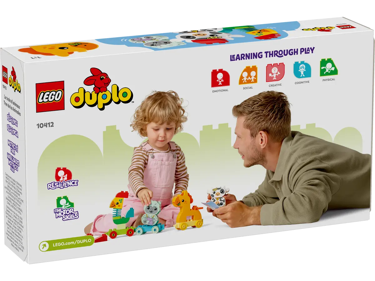 Конструктор Lego Duplo Поезд с животными, 10412