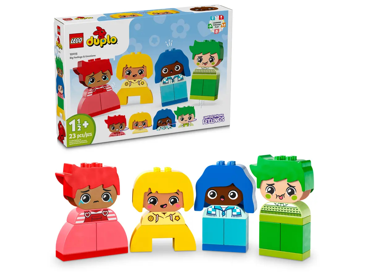 Конструктор Lego Duplo Большие чувства и эмоции, 10415