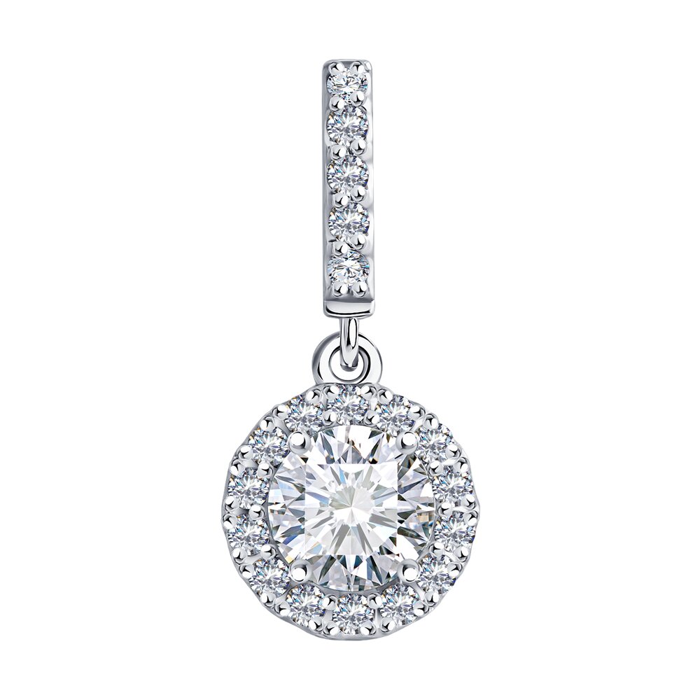

Кулон из золота Diamant 52-230-02748-1, бриллиант искусственный/рубин, 52-230-02748-1