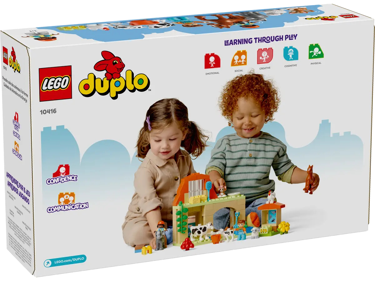 

Конструктор Lego Duplo Уход за животными на ферме, 10416, 10416