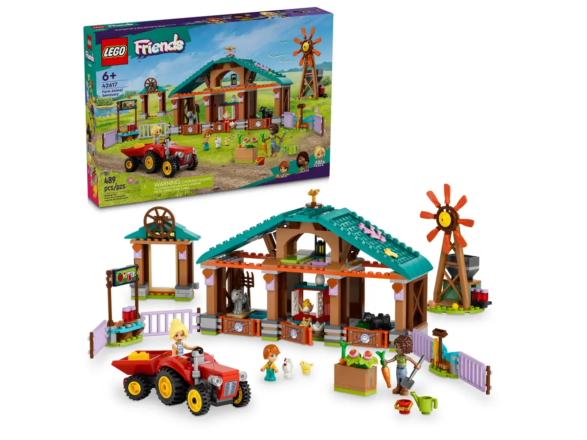 

Конструктор Lego Friends Приют для животных с фермы, 42617, 42617