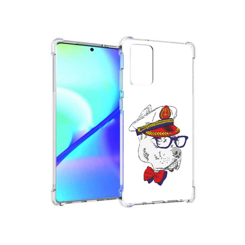 Чехол MyPads Tocco для Samsung Galaxy Note 20 бульдог (PT152536.527.251)