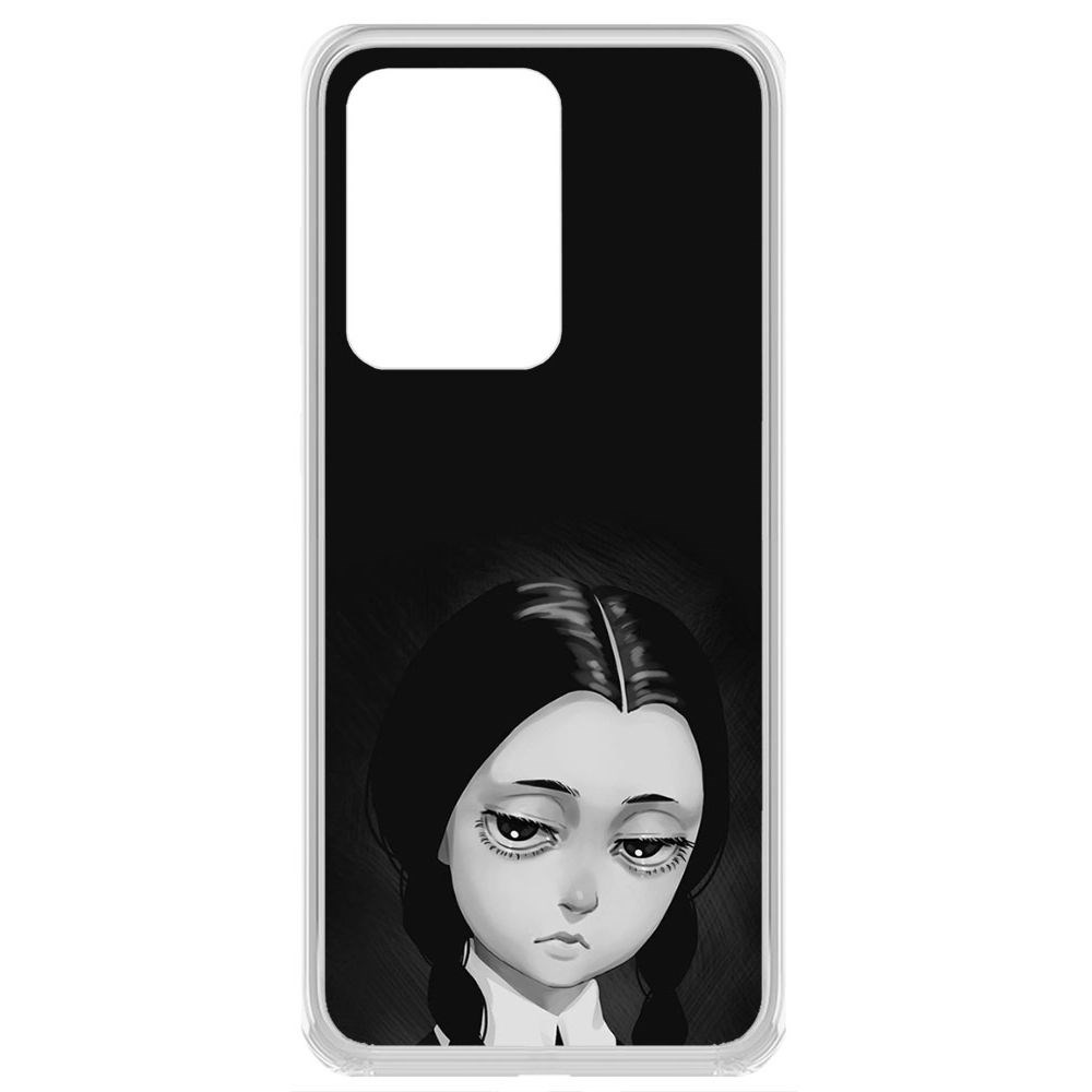 

Чехол-накладка Уэнсдей Аддамс - Рисованная Уэнсдей для Samsung Galaxy S20 Ultra (G988)