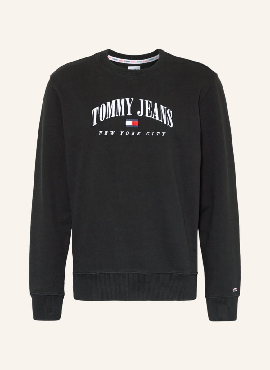 Свитшот мужской Tommy Jeans 1001377667 черный 2XL (доставка из-за рубежа)