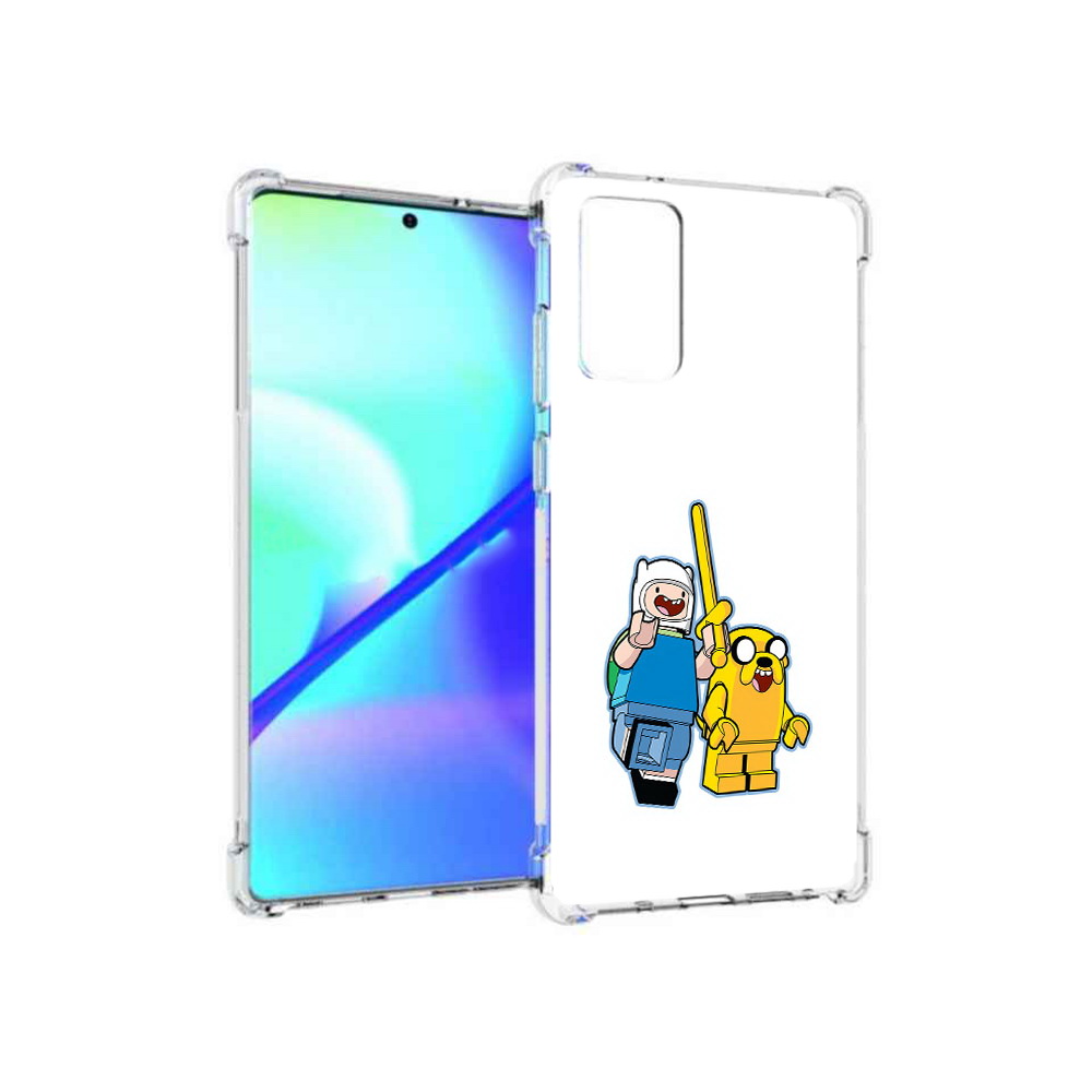 

Чехол MyPads Tocco для Samsung Galaxy Note 20 время приключений лего (PT152536.527.274), Прозрачный, Tocco