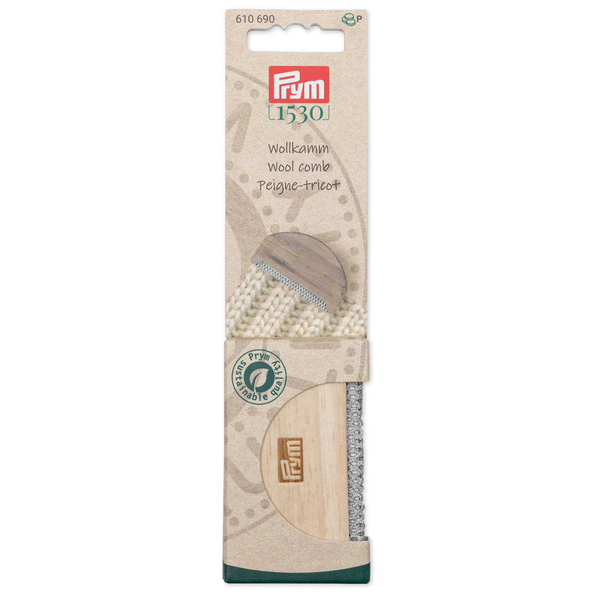

Щётка для шерсти PRYM, дерево, 610690, PRYM Щётка для шерсти, дерево, 610690