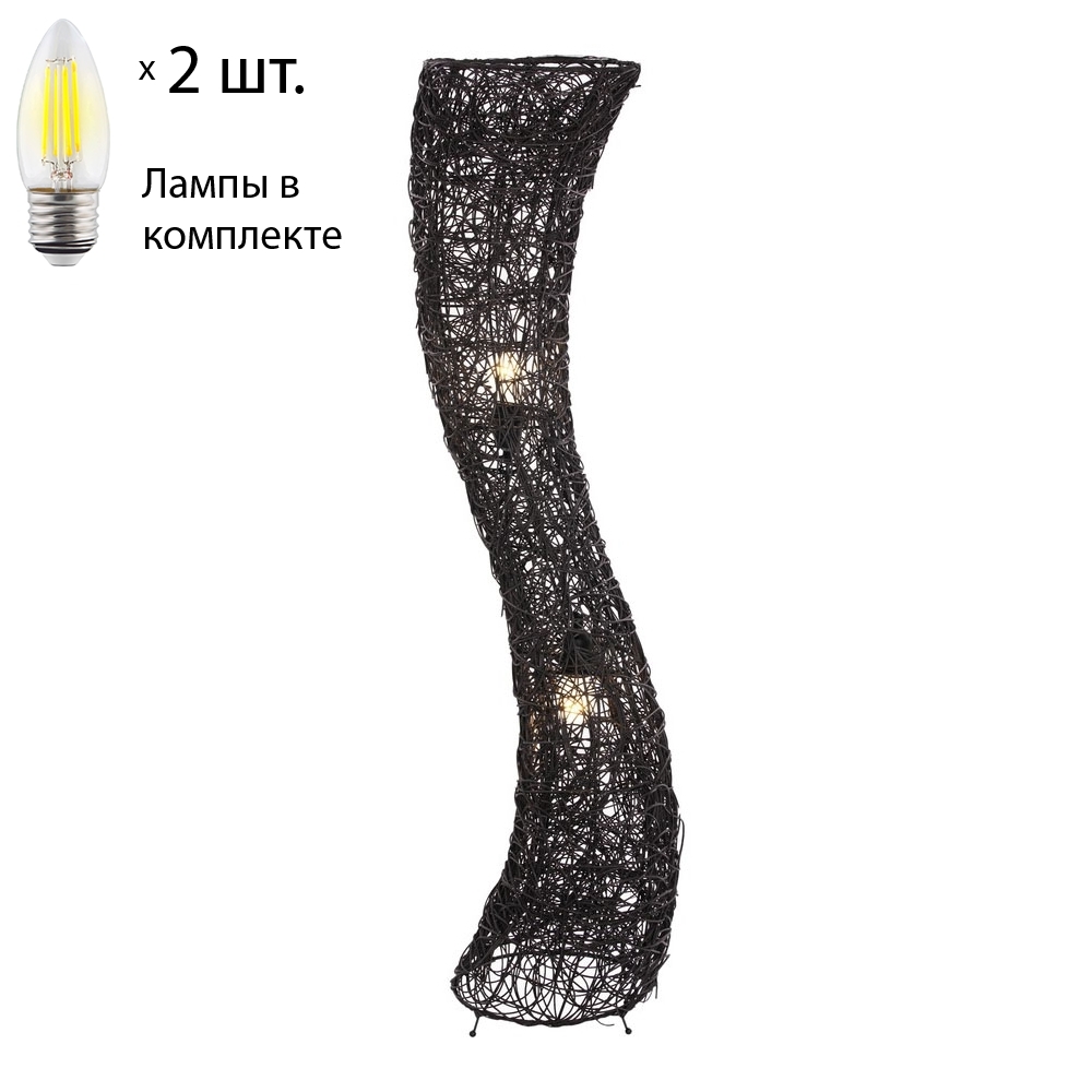 

Торшер Velante 582-725-02+Lamps с лампочками