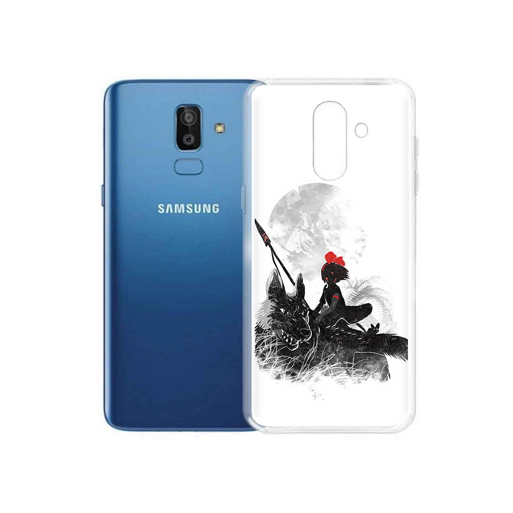 

Чехол MyPads Tocco для Samsung Galaxy J8 мононоке (PT226929.592.481), Прозрачный, Tocco