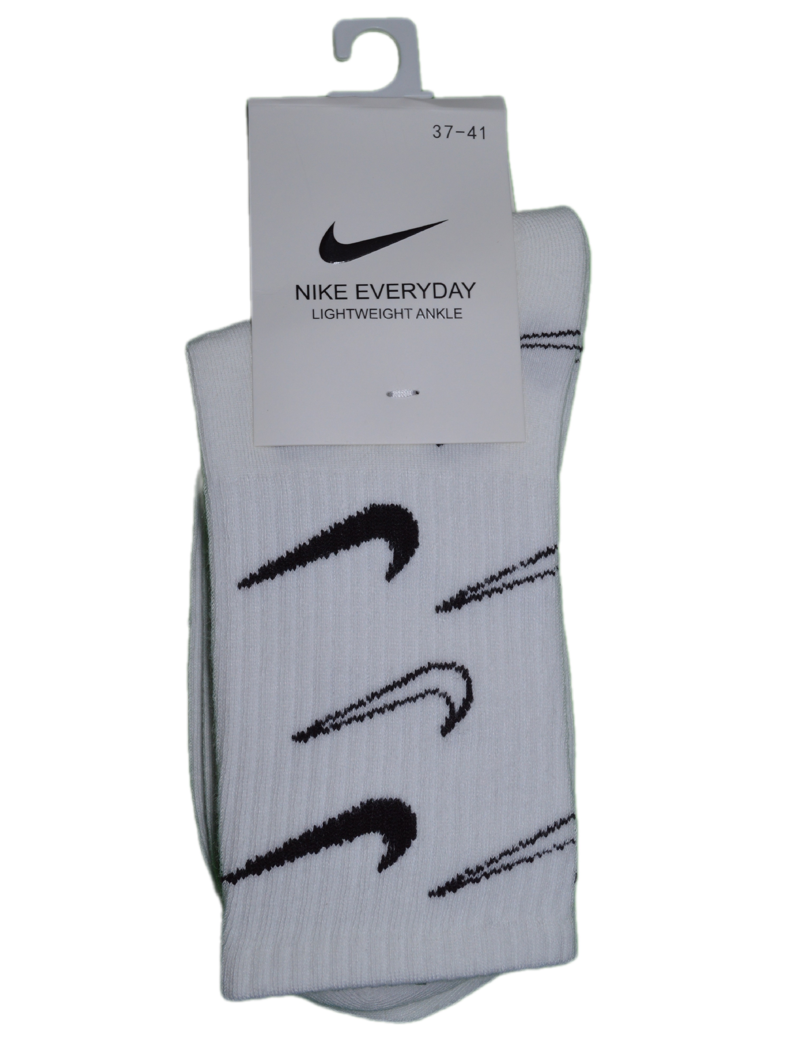 

Носки унисекс Nike NI-AH белые 37-41, Белый, NI-AH
