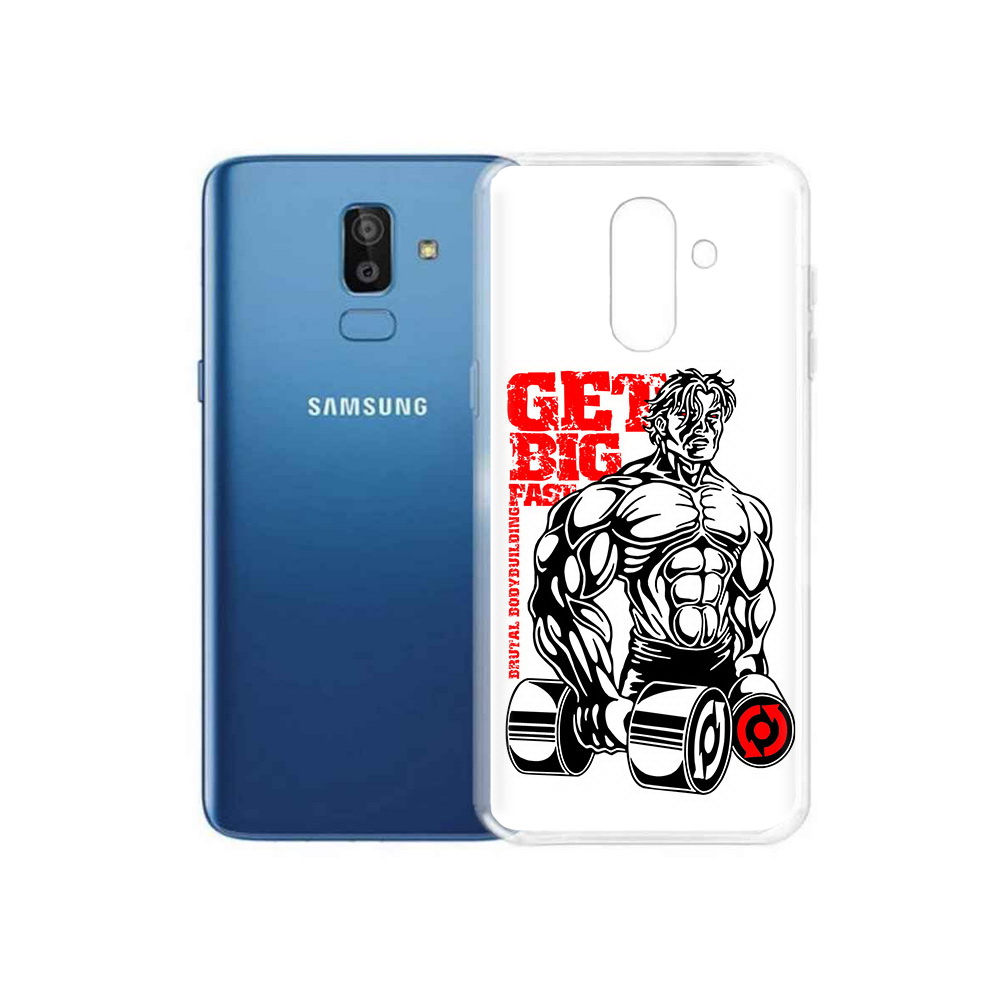 

Чехол MyPads Tocco для Samsung Galaxy J8 накаченное тело (PT226929.592.495), Прозрачный, Tocco