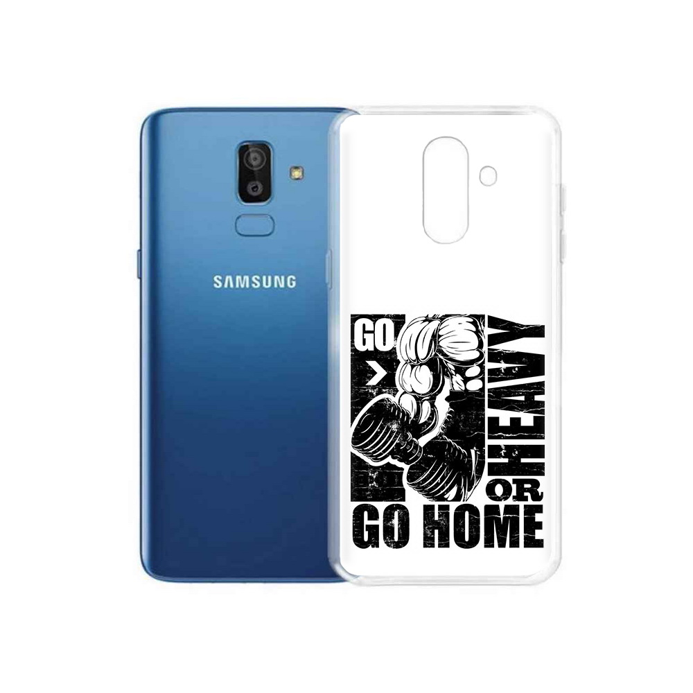 

Чехол MyPads Tocco для Samsung Galaxy J8 накаченные руки (PT226929.592.496), Прозрачный, Tocco